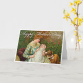 De Victoriaans Kaart van de Moederdag (Gele Bloem)