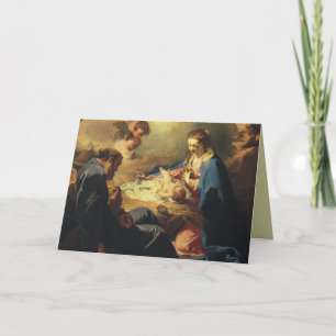 De Victoriaans Kerstkaart van Madonna Feestdagen Kaart