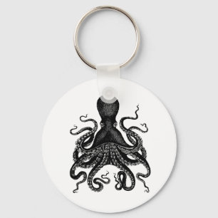 De Victoriaans octopus Sleutelhanger