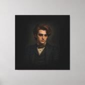 De Victoriaanse Man Canvas Afdruk (Voorkant)