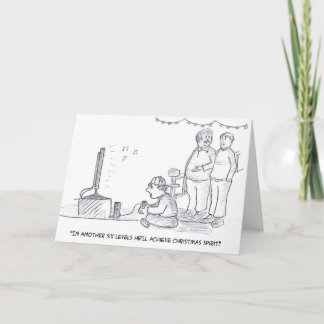 De video Geest van Kerstmis Feestdagen Kaart