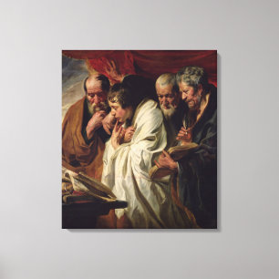 De vier Evangelisten Canvas Afdruk