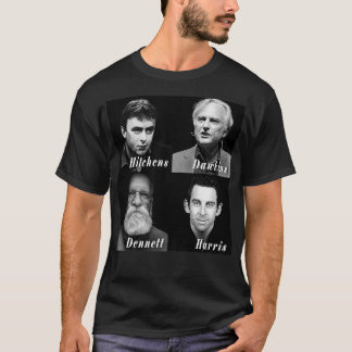 De vier hormonen van het atheïsme t-shirt