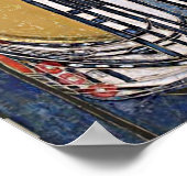 De vier koninginnen-deck van kaarten poster (Hoek)