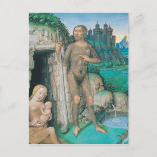 De vier maatschappelijke voorwaarden: de wilde sta briefkaart