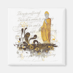 De vier Noble Truths Magneet