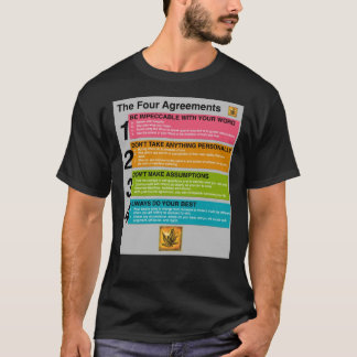De vier overeenkomsten t-shirt