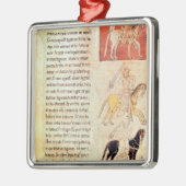 De vier paarden van de Apocalyps Metalen Ornament (Links)