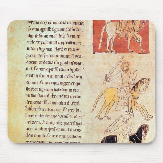 De vier paarden van de Apocalyps Muismat (Voorkant)