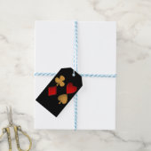De vier pakken cadeaulabel (Met Touw)