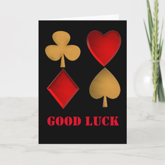 De vier pakken kaart (Voorkant)