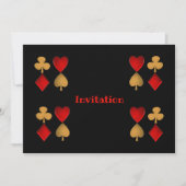 De vier pakken, persoonlijk kaart (Voorkant)