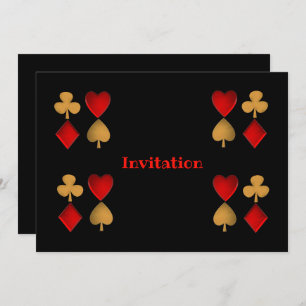 De vier pakken, persoonlijk kaart