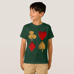 De vier pakken t-shirt