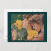 De vier Rozen van Frant Dvorak Briefkaart (Voorkant / Achterkant)