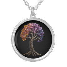 De vier seizoenen boom van het leven Ketting