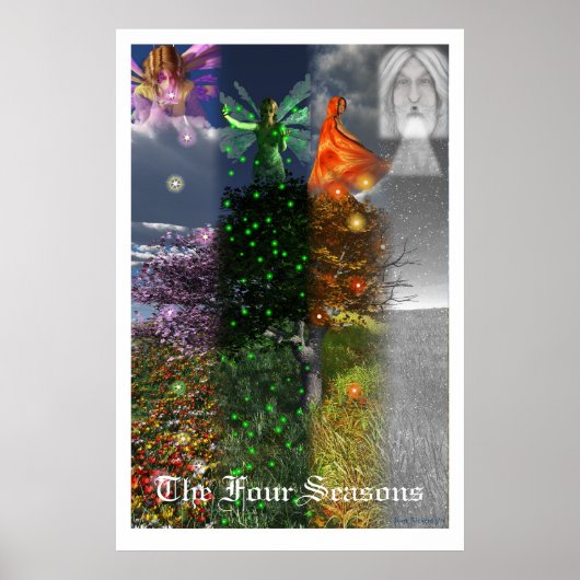 De vier seizoenen poster (Voorkant)