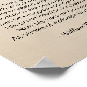 De vier tijdperken van het Man gedicht-inkepposter Poster (Hoek)