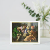 De vier vaders van de kerk (olie op het canvas) briefkaart (Staand voorkant)