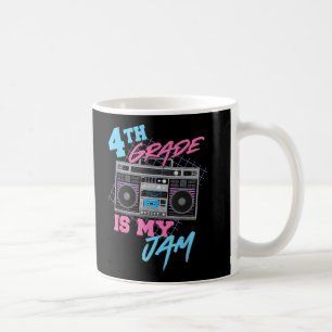 De vierde graad is mijn Jam 80s Boombox leraar Koffiemok