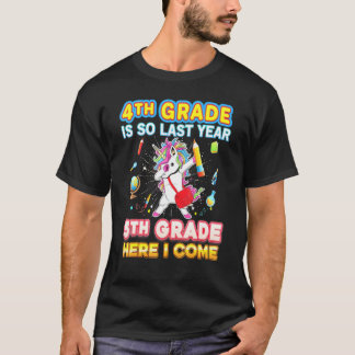 De vierde graad is zo oud als de vijfde klas hier, t-shirt