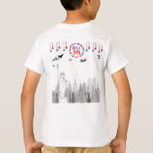 De vierde sprankel wit t-shirt (Achterkant)
