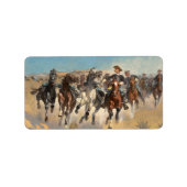 De Vierde Troopers van Remington Etiket (Voorkant)