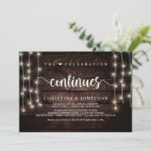 De viering gaat door Rustige Trouwvlucht Kaart (Staand voorkant)