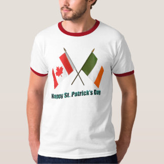 De viering van het Canadees-Ierse erfgoed T-shirt