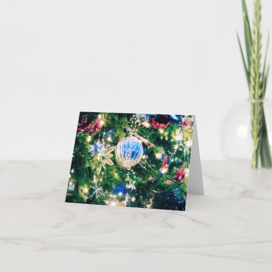 De Viering van Kerstmis Feestdagen Kaart (Voorkant)