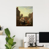 De viermaal van de dag: Avond, 1736 Poster (Thuiskantoor)