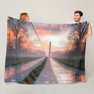 DE VIETNAMESE MUUR FLEECE DEKEN
