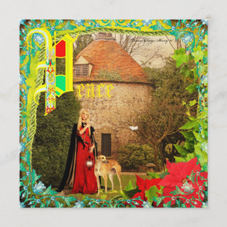 "De Vigil" ~  kerstuitnodiging Kaart