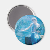 De Vigil van Valkyrie van Edward Robert Hughes Magneet (Voorkant / Achterkant)