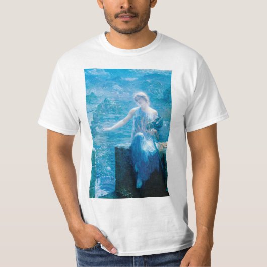 De Vigil van Valkyrie van Edward Robert Hughes T-shirt (Voorkant)