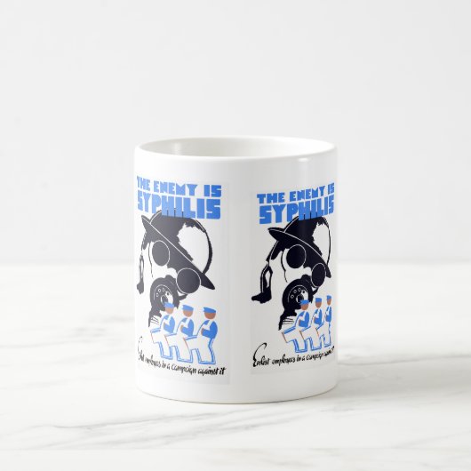 De vijand is zielig koffiemok (Center)