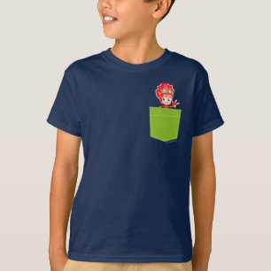 De vijf   Brand in de mand T-shirt