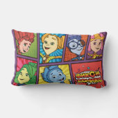 De vijf | Fixie Comics - de Fixie Kinder Kussen (Achterkant)