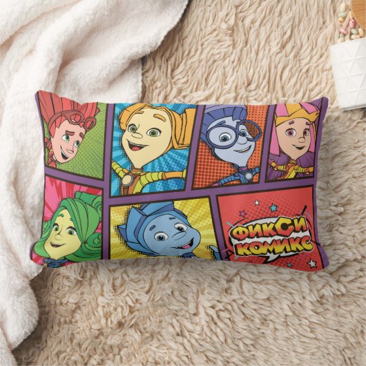 De vijf | Fixie Comics - de Fixie Kinder Kussen (Deken)