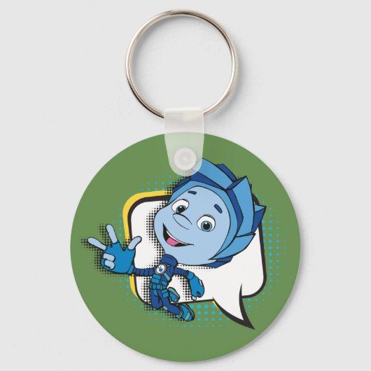 De vijf | Fixie Comics - Joyful Nolik Sleutelhanger (Voorkant)