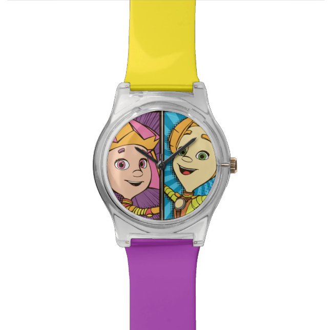 De vijf | Fixie Comics - Simka en Toola Horloge (Close Up)