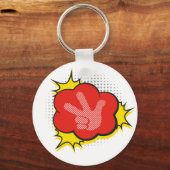 De vijf | Fixie Comics - Tideesh! Sleutelhanger (Voorkant)