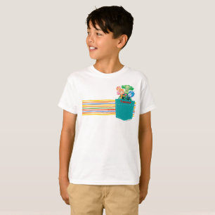 De vijf Papus met Kinderen in de zak T-shirt