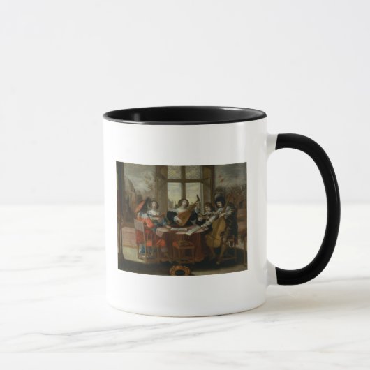 De vijf zintuigen - het horen mok (Rechts)