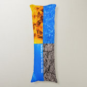 De vijfde binnenzijde lichaamskussen (Voorkant Verticaal)