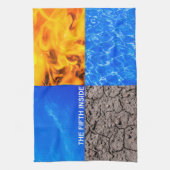 De vijfde binnenzijde theedoek (Verticaal)