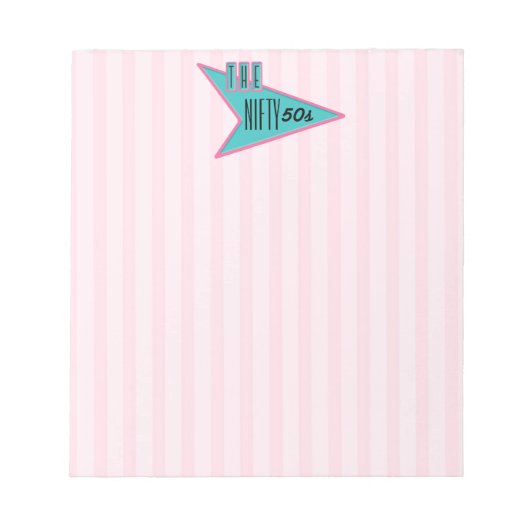 De vijftig van de vijftig notitieblok (Voorkant)