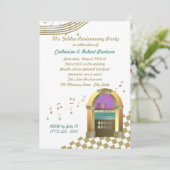 De vijftiger jaren zijn goud kaart (Staand voorkant)