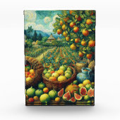 De vijgenboom in Van Gogh-stijl Fotoblokken (Voorkant)