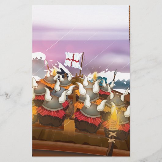 De Vikingen Briefpapier (Voorkant)